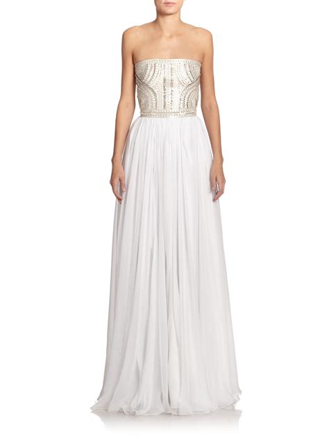 white alexander mcqueen dress